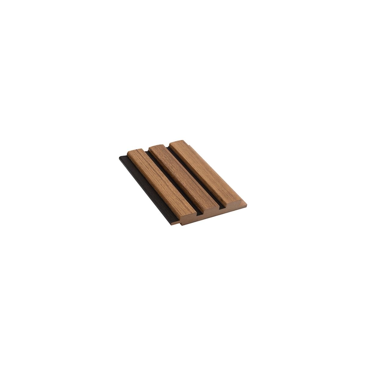 18121 Teak Black Lambri Panel